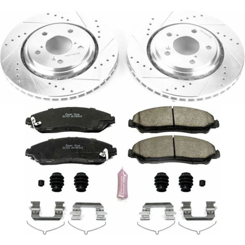 Power Stop 17-19 Acura MDX Front Z23 Evolution Sport Brake Kit-PowerStop-PSBK7352