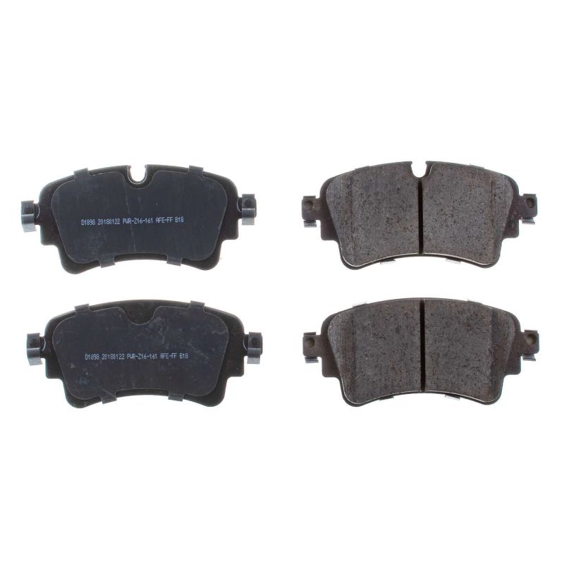 Power Stop 17-19 Audi A4 Rear Z16 Evolution Ceramic Brake Pads-PowerStop-PSB16-1898