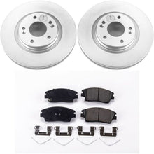 Load image into Gallery viewer, Power Stop 17-19 Hyundai Elantra Front Z17 Evolution Geomet Coated Brake Kit-PowerStop-PSBCRK7355