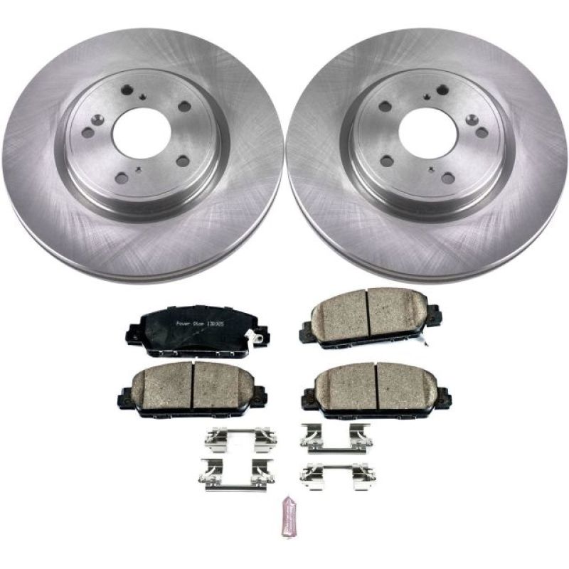 Power Stop 18-19 Honda Accord Front Autospecialty Brake Kit-PowerStop-PSBKOE8165