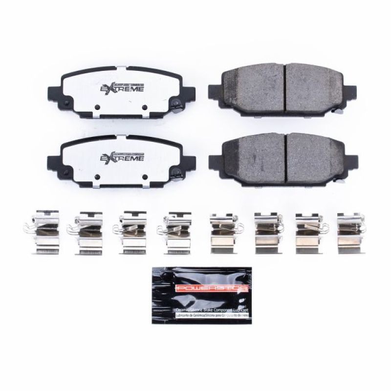 Power Stop 18-19 Jeep Wrangler Rear Z36 Truck & Tow Brake Pads w/Hardware - Black Ops Auto Works