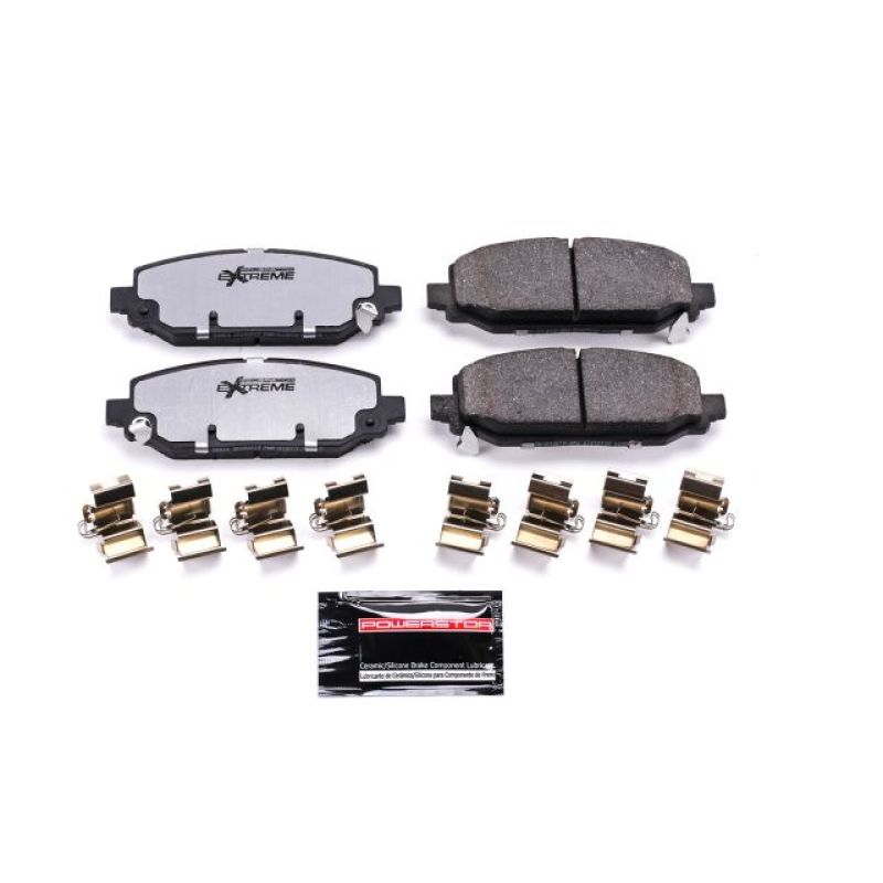 Power Stop 18-19 Jeep Wrangler Rear Z36 Truck & Tow Brake Pads w/Hardware-PowerStop-PSBZ36-6004