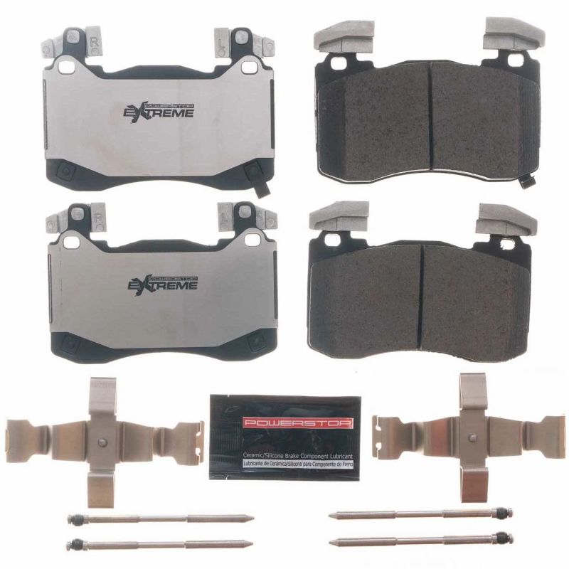 Power Stop 18-19 Kia Stinger Front Z26 Extreme Street Brake Pads w/Hardware-PowerStop-PSBZ26-6012