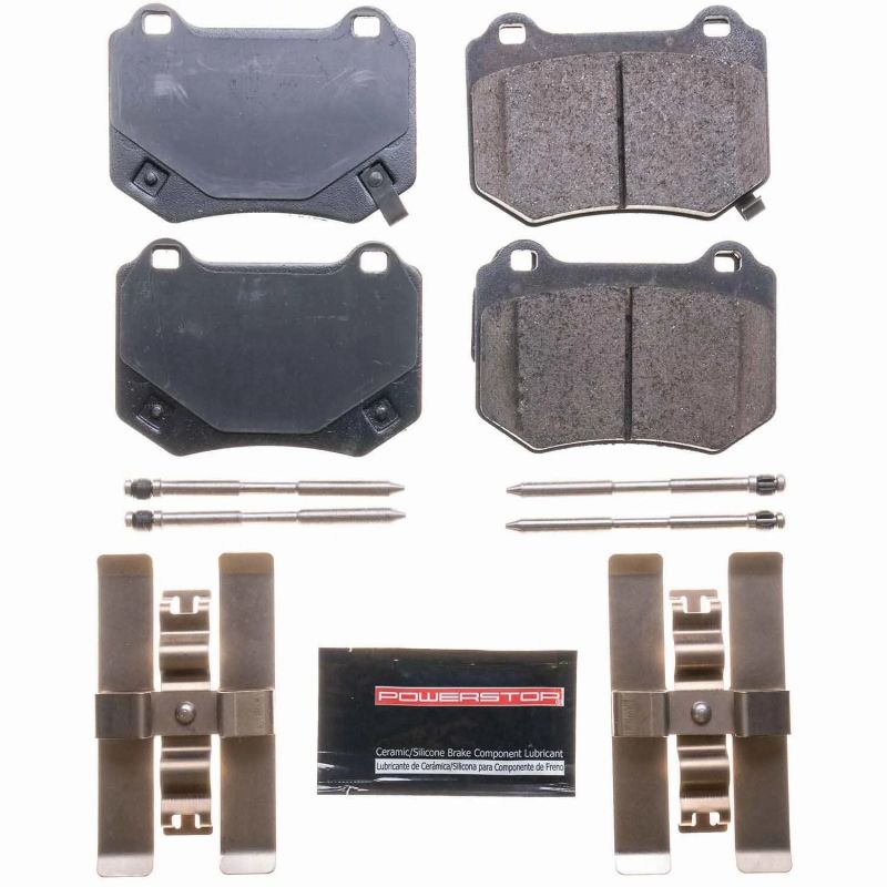Power Stop 18-19 Subaru WRX STi Rear Z23 Evolution Sport Brake Pads w/Hardware-PowerStop-PSBZ23-2118