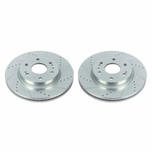 Load image into Gallery viewer, Power Stop 19-20 Chevrolet Silverado 1500 Front Evolution Drilled &amp; Slotted Rotors - Pair-PowerStop-PSBAR84103XPR