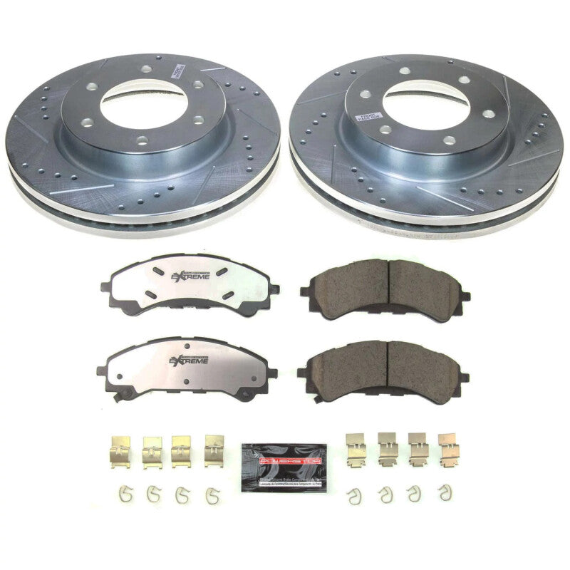 Power Stop 19-22 Ford Ranger/Bronco Front Z36 Truck & Tow Brake Kit-PowerStop-PSBK8413-36