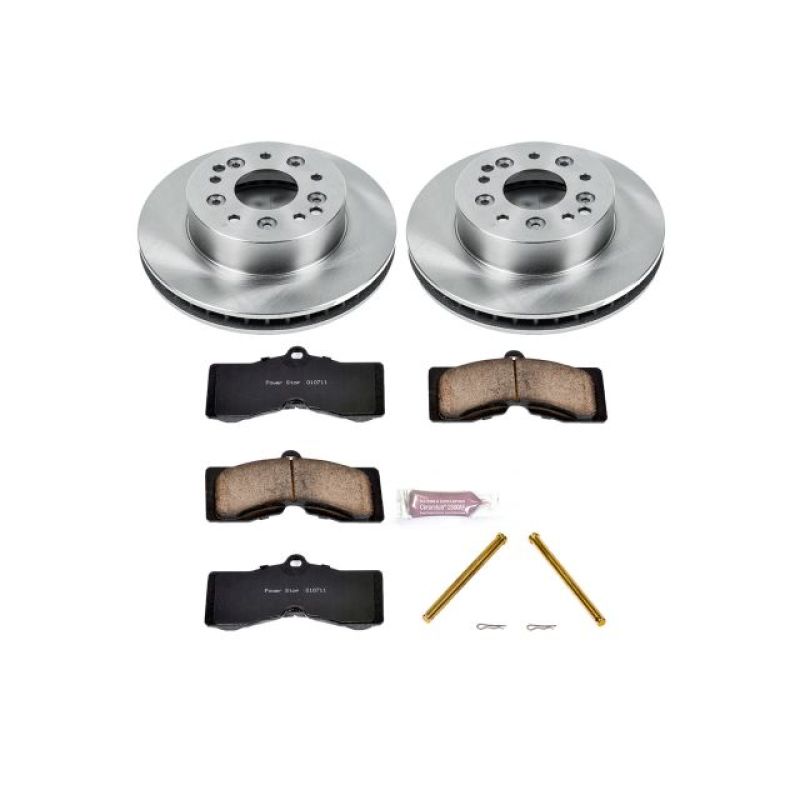 Power Stop 1969 Chevrolet Camaro Front or Rear Autospecialty Brake Kit-PowerStop-PSBKOE2596