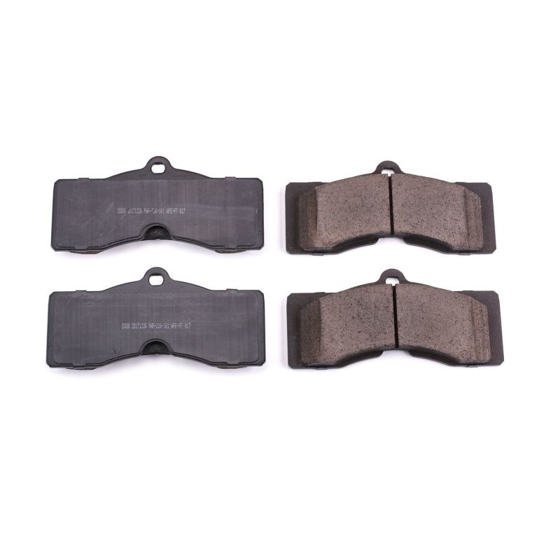 Power Stop 1969 Chevrolet Camaro Front or Rear Z16 Evolution Ceramic Brake Pads-PowerStop-PSB16-008