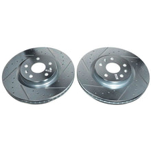 Load image into Gallery viewer, Power Stop 20-21 Chevrolet Corvette Front Evolution Drilled &amp; Slotted Rotor - Pair-PowerStop-PSBAR82202XPR
