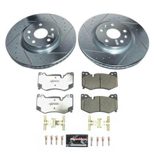 Load image into Gallery viewer, Power Stop 20-21 Chevrolet Corvette Front Z26 Street Brake Kit-PowerStop-PSBK8529-26