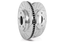 Load image into Gallery viewer, Power Stop 20-21 Jeep Gladiator Rear Evolution Drilled &amp; Slotted Rotor - Pair-PowerStop-PSBAR8396XPR