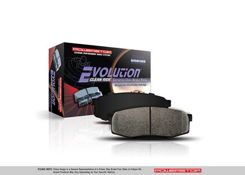 Power Stop 20-21 Toyota Highlander Front Z16 Evo Ceramic Brake Pads - Black Ops Auto Works