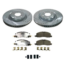 Load image into Gallery viewer, Power Stop 20-22 Lincoln Aviator Front Z36 Truck &amp; Tow Brake Kit-PowerStop-PSBK8672-36