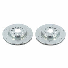 Load image into Gallery viewer, PowerStop Power Stop 20-22 Ram 1500 Front Drilled &amp; Slotted Rotor - Pair