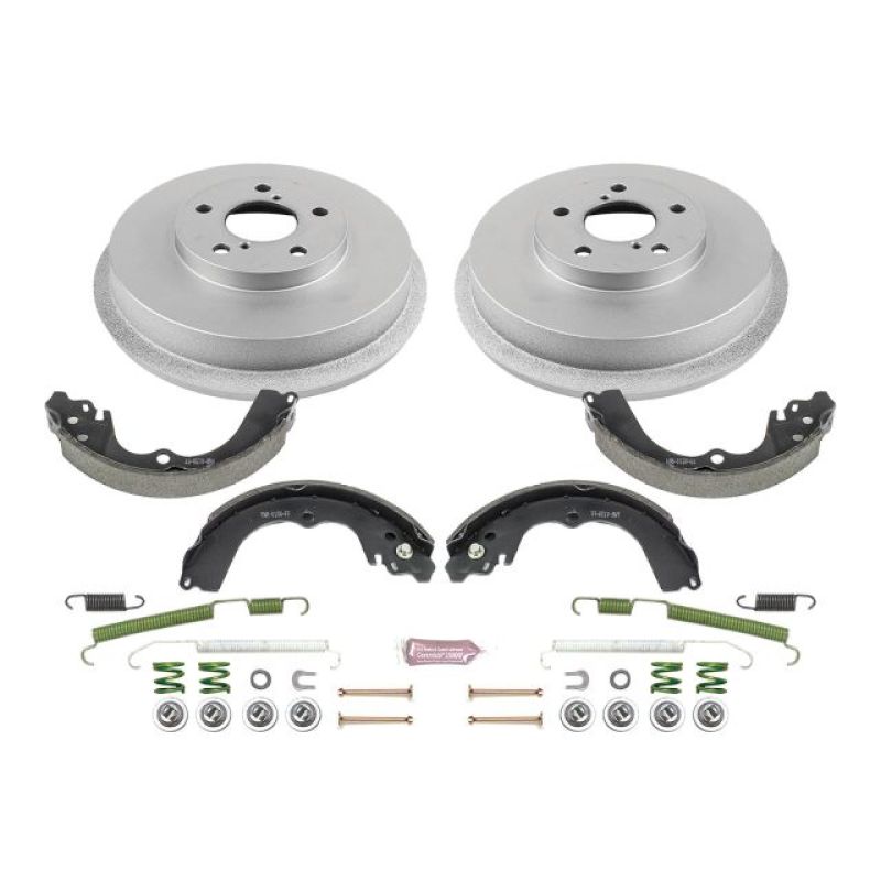 Power Stop 2002 Subaru Impreza Outback Rear Autospecialty Drum Kit-PowerStop-PSBKOE15332DK