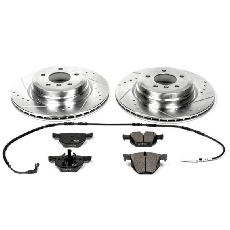 Power Stop 2006 BMW 330i Rear Z23 Evolution Sport Brake Kit-PowerStop-PSBK045