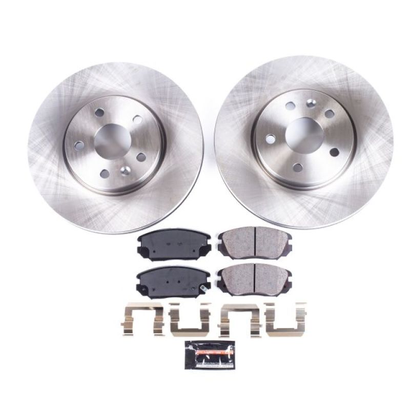 Power Stop 2010 Buick Allure Front Autospecialty Brake Kit-PowerStop-PSBKOE5334