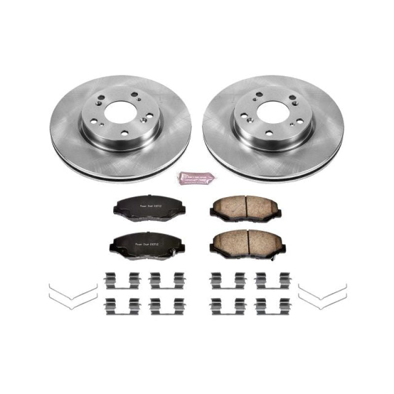 Power Stop 2013 Acura ILX Front Autospecialty Brake Kit-PowerStop-PSBKOE6490
