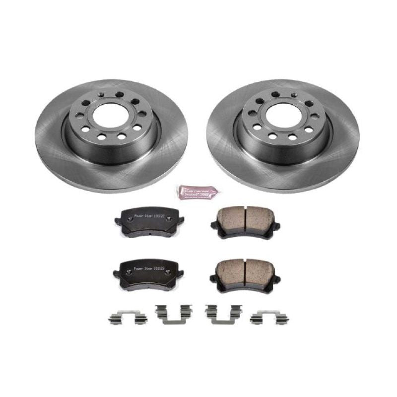 Power Stop 2015 Audi Q3 Rear Autospecialty Brake Kit-PowerStop-PSBKOE7324