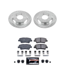 Load image into Gallery viewer, Power Stop 2015 Hyundai Sonata Rear Z23 Evolution Sport Brake Kit-PowerStop-PSBK6985