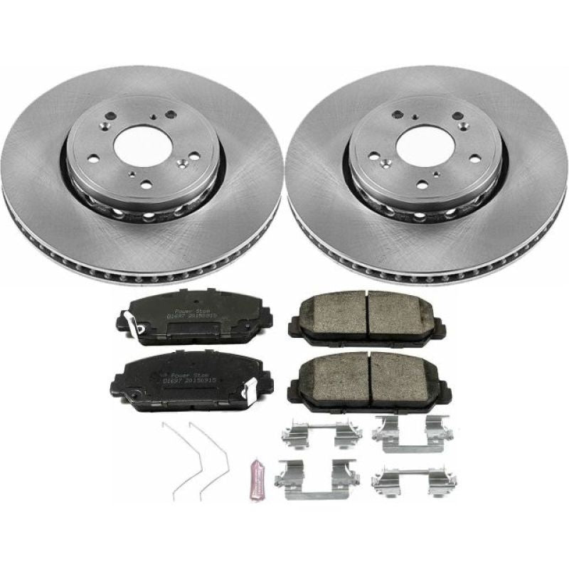 Power Stop 2016 Acura ILX Front Autospecialty Brake Kit - Black Ops Auto Works