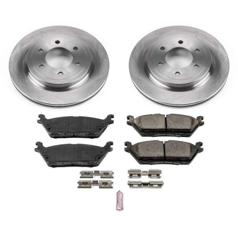 Power Stop 2018 Ford Expedition Rear Autospecialty Brake Kit-PowerStop-PSBKOE8030