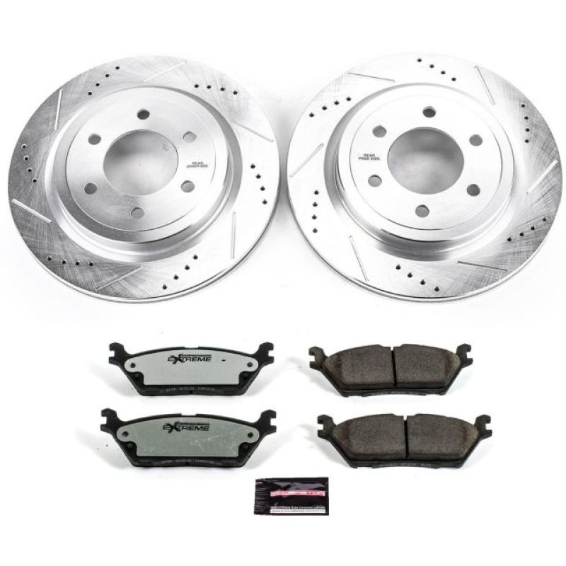 Power Stop 2018 Ford Expedition Rear Z36 Truck & Tow Brake Kit-PowerStop-PSBK8030-36