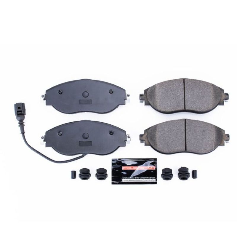 Power Stop 2019 Audi A3 Quattro Front Z23 Evolution Sport Brake Pads w/Hardware-PowerStop-PSBZ23-1633