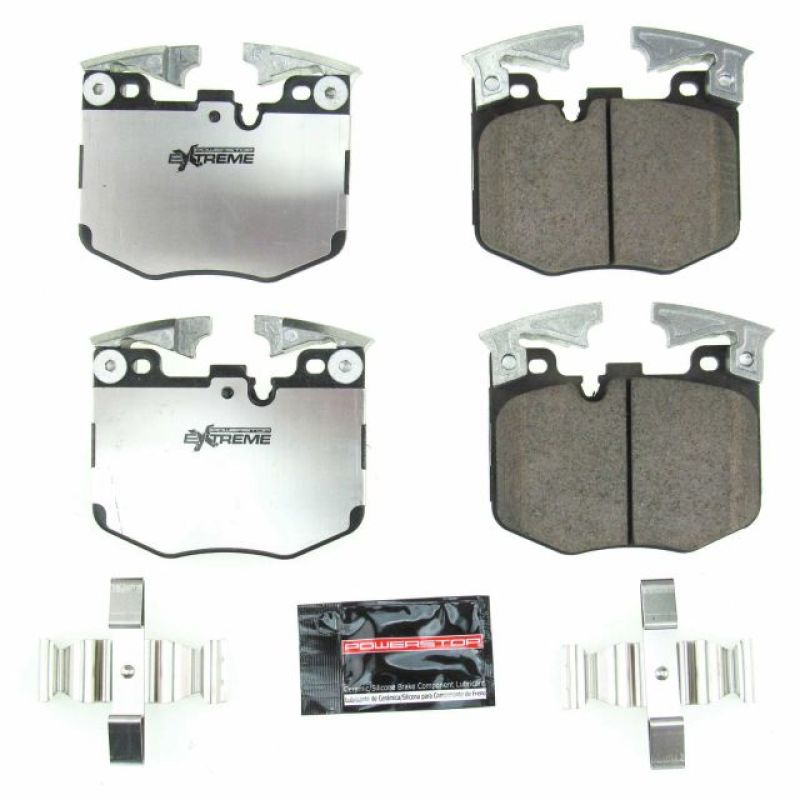 Power Stop 2019 BMW 330i Front Z26 Extreme Street Brake Pads w/Hardware-PowerStop-PSBZ26-1867