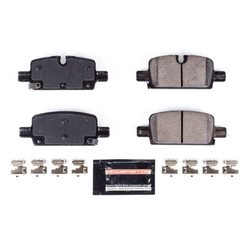 Power Stop 2019 Chevrolet Silverado 1500 Rear Z23 Evolution Sport Brake Pads w/Hardware-PowerStop-PSBZ23-2174