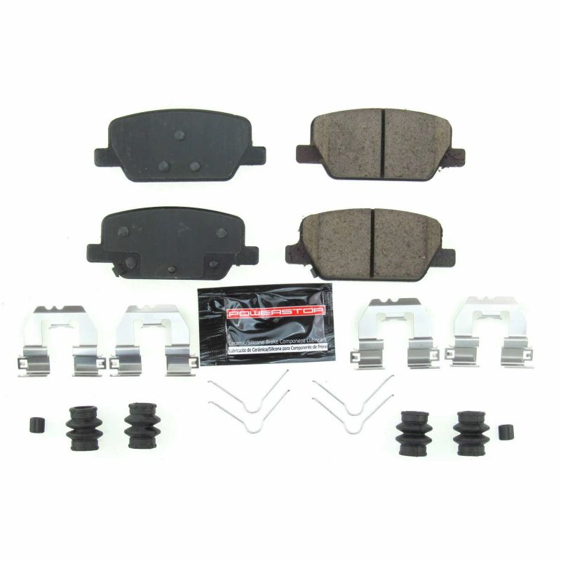 Power Stop 2019 Hyundai Santa Fe Rear Z23 Evolution Sport Brake Pads w/Hardware - Black Ops Auto Works