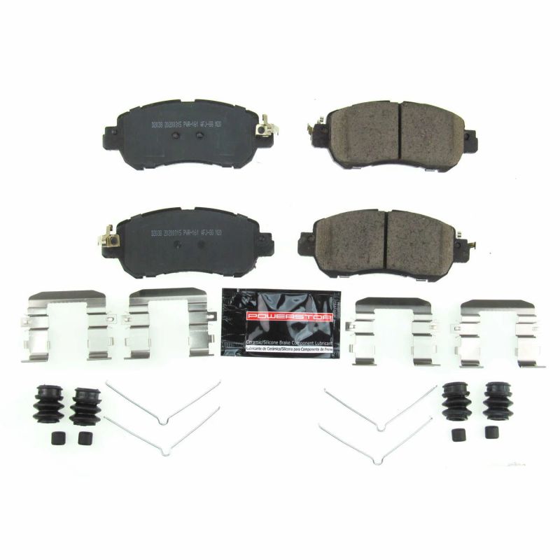 Power Stop 2019 Nissan Kicks Front Z23 Evolution Sport Brake Pads w/Hardware-PowerStop-PSBZ23-2038