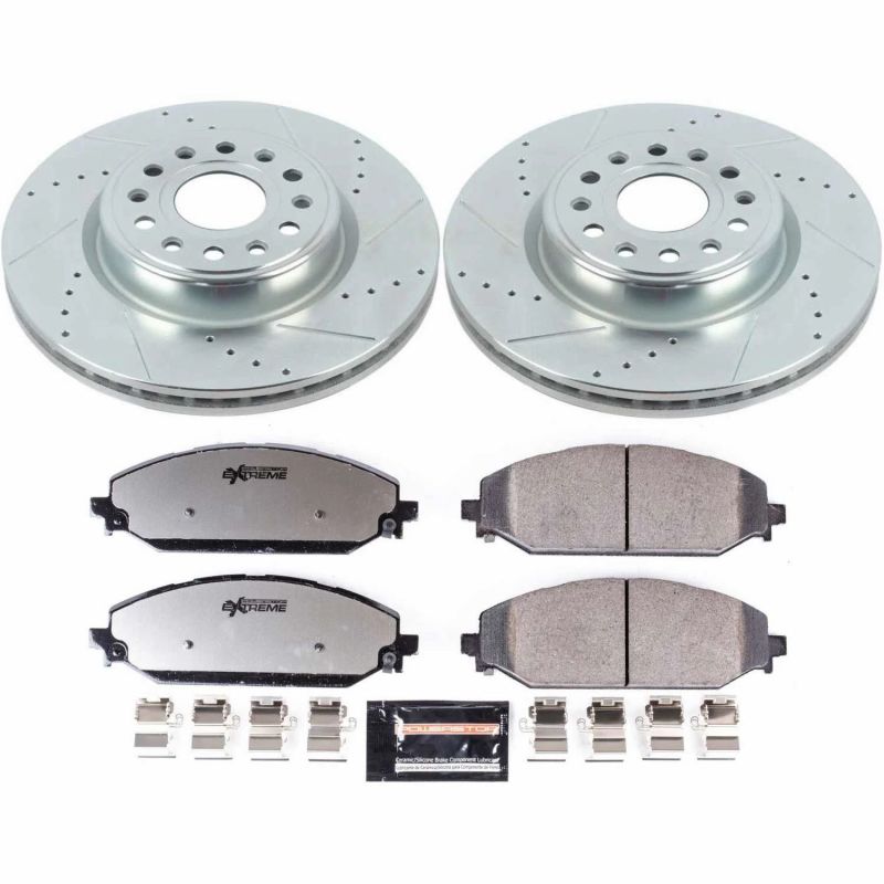 Power Stop 2019 Ram 1500 Front Z36 Truck & Tow Brake Kit-PowerStop-PSBK8183-36