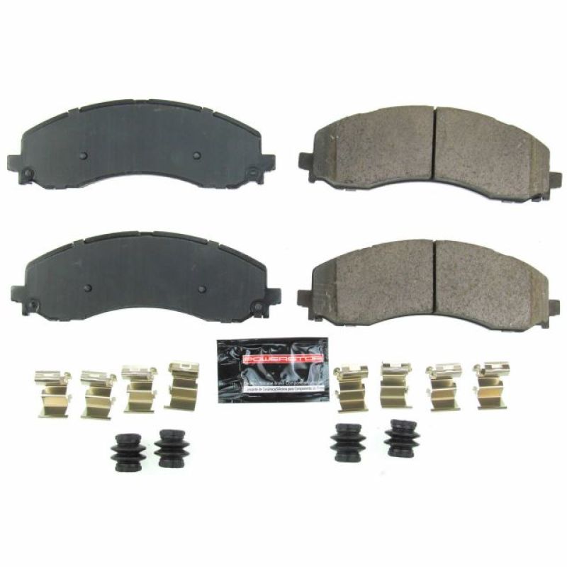Power Stop 2019 Ram 2500 Front Z23 Evolution Sport Brake Pads w/Hardware-PowerStop-PSBZ23-2223