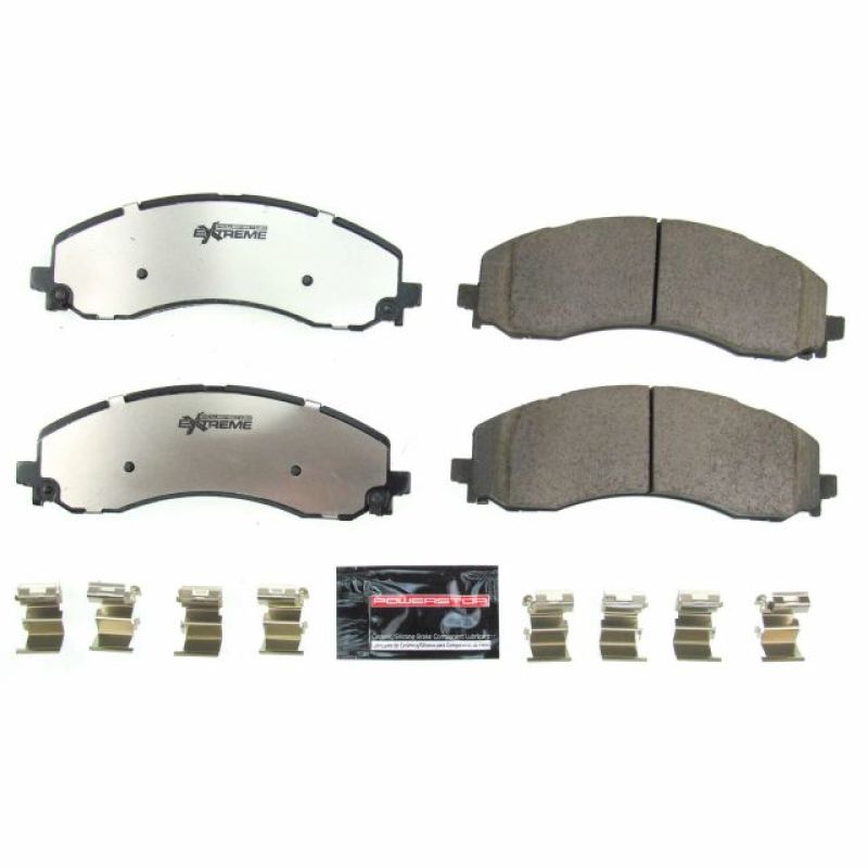 Power Stop 2019 Ram 2500 Front Z36 Truck & Tow Brake Pads w/Hardware-PowerStop-PSBZ36-2223