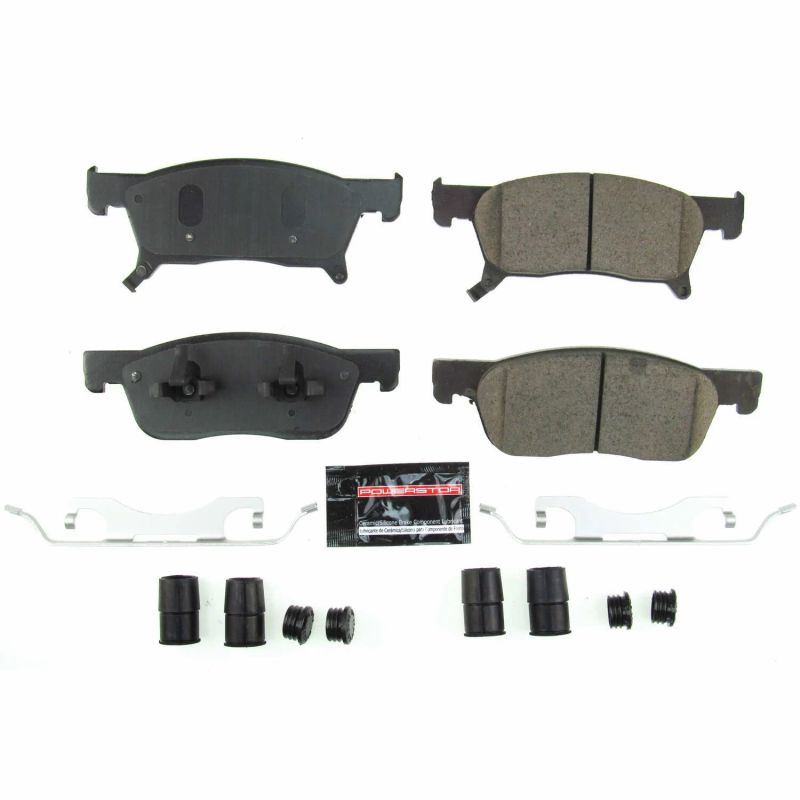 Power Stop 2019 Subaru Ascent Front Z23 Evolution Sport Brake Pads w/Hardware - Black Ops Auto Works