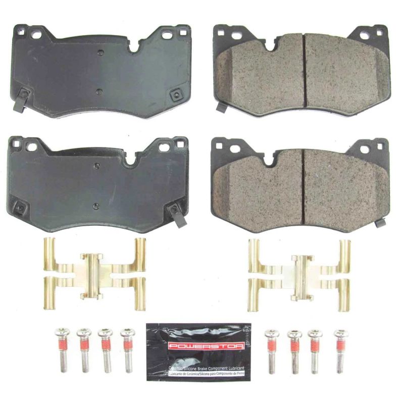 Power Stop 2020 Chevrolet Corvette Front Z23 Evolution Sport Brake Pads w/Hardware-PowerStop-PSBZ23-8009