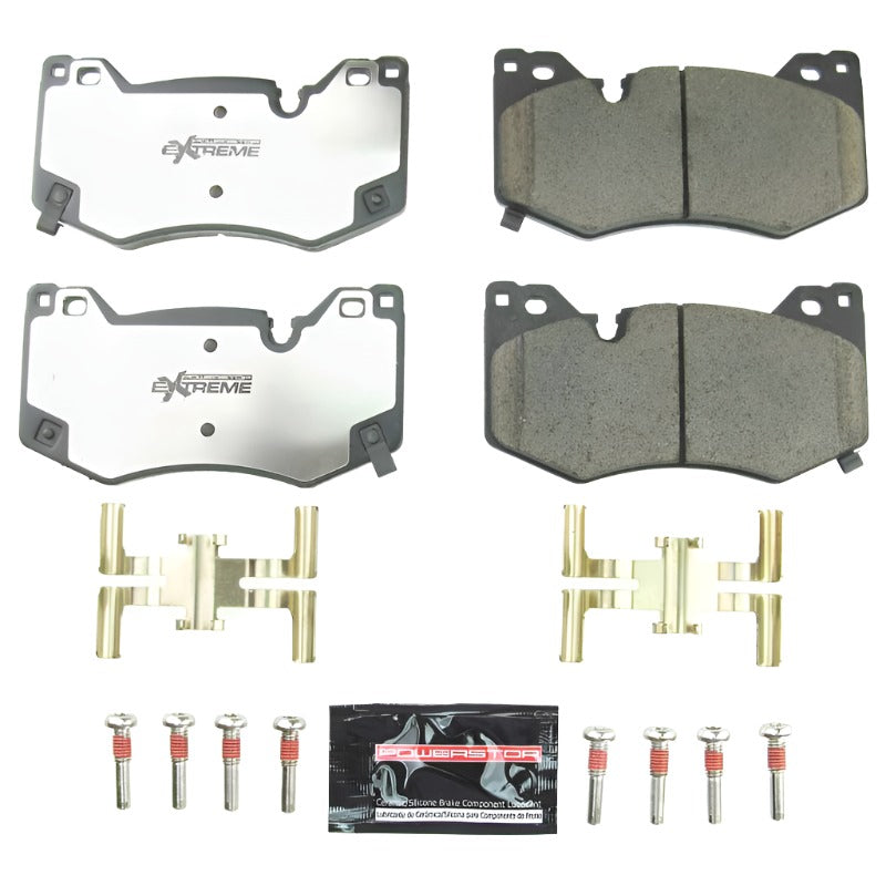 Power Stop 2020 Chevrolet Corvette Front Z26 Extreme Street Brake Pads w/Hardware-PowerStop-PSBZ26-8009