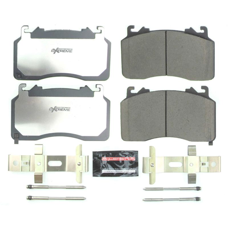 Power Stop 2020 Ford Mustang Front Z26 Extreme Street Brake Pads w/Hardware-PowerStop-PSBZ26-2267