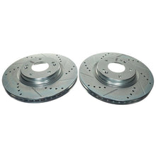 Load image into Gallery viewer, Power Stop 21-22 Kia K5 Front Drilled &amp; Slotted Rotor (Pair)-PowerStop-PSBJBR1908XPR
