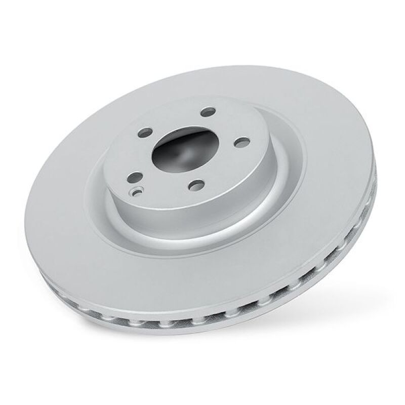 PowerStop JBR1936EVC Evolution Coated Rotor (fully coated drilled & slotted / coated rotor)