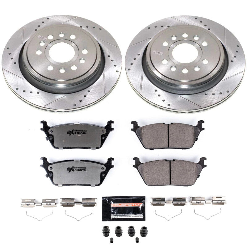 Power Stop 22-23 Jeep Grand Wagoneer Rear Z36 Truck & Tow Brake Kit-PowerStop-PSBK8873-36