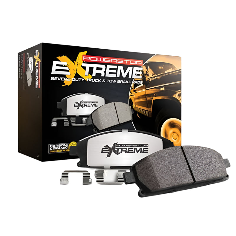 Power Stop 23-24 Ford F-250 Super Duty Rear Z36 Truck & Tow Pad w/Hardware-PowerStop-PSBZ36-2491