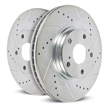 Load image into Gallery viewer, Power Stop 23-24 Ford F-450 Super Duty Rear Right Drilled &amp; Slotted Rotor - PowerStop PSBAR85222XR
