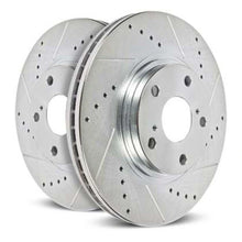 Load image into Gallery viewer, PowerStop AR85229XL Left Front Drilled and Slotted Rotor - 2024-2025 Ford Mustang - PowerStop AR85229XL
