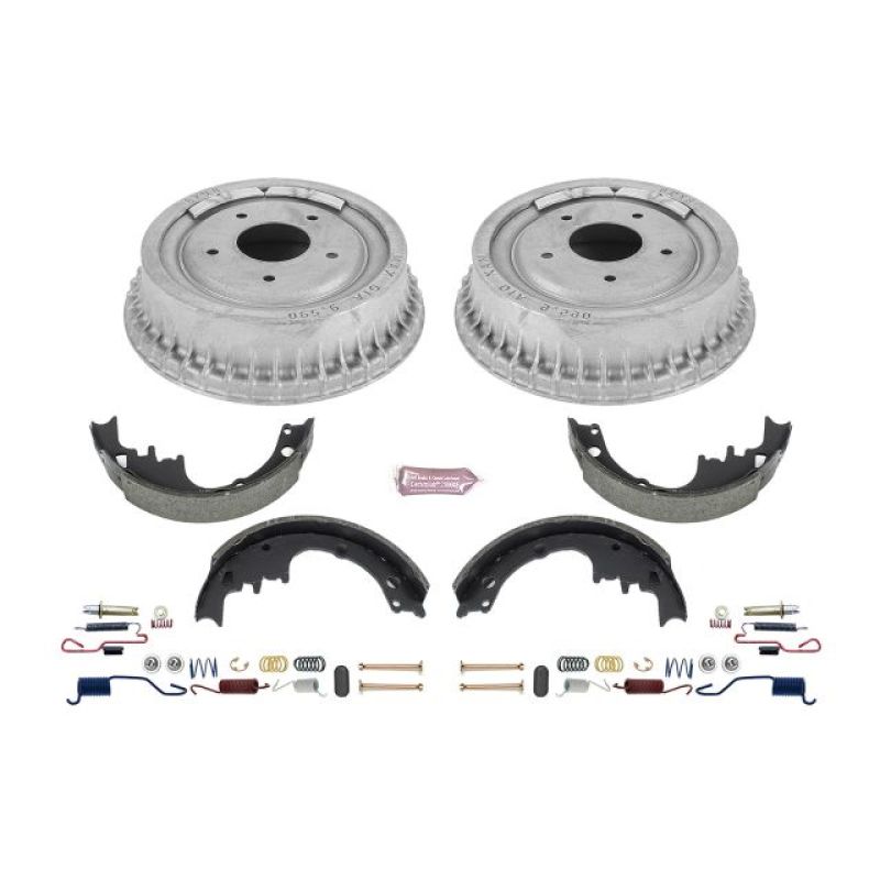 Power Stop 73-74 Buick Apollo Rear Autospecialty Drum Kit-PowerStop-PSBKOE15274DK
