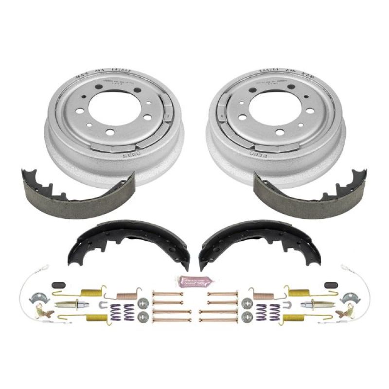 Power Stop 82-83 Jeep CJ5 Rear Autospecialty Drum Kit-PowerStop-PSBKOE15277DK