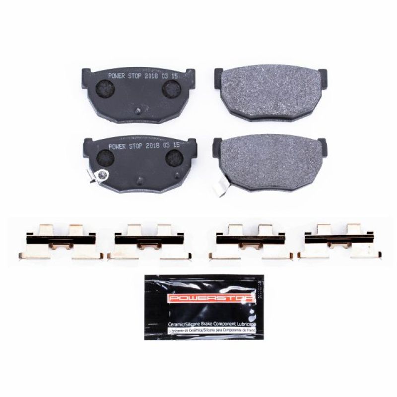 Power Stop 86-88 Nissan 200SX Rear Track Day SPEC Brake Pads-PowerStop-PSBPSA-230