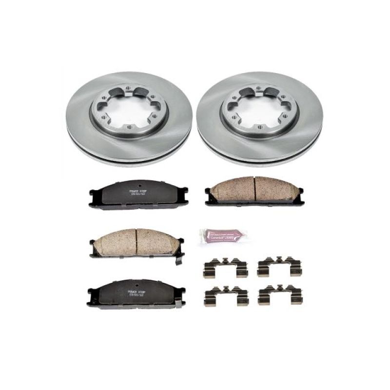 Power Stop 86-94 Nissan D21 Front Autospecialty Brake Kit-PowerStop-PSBKOE4837