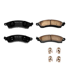 Load image into Gallery viewer, Power Stop 87-92 Chevrolet Camaro Front Z17 Evolution Ceramic Brake Pads w/Hardware-PowerStop-PSB17-412
